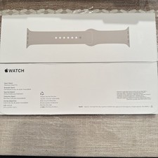 Genuine Apple Watch Sport Band 45mm  M/L for Apple Watch Series 9 - Starlight