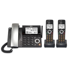 AT T DECT 6.0 Corded/Cordless Home Phone with 2-Handset CL84218