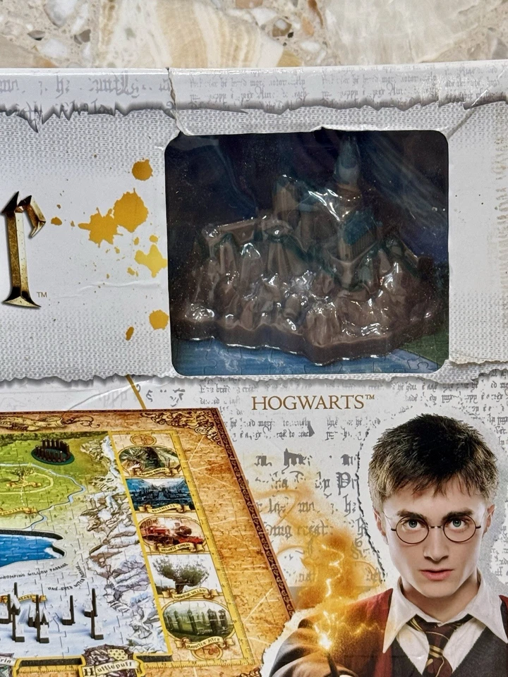 4D Harry Potter Hogwarts Hogsmeade 3D Puzzle 892 Pieces NEW Wizarding World - Image 3 of 4