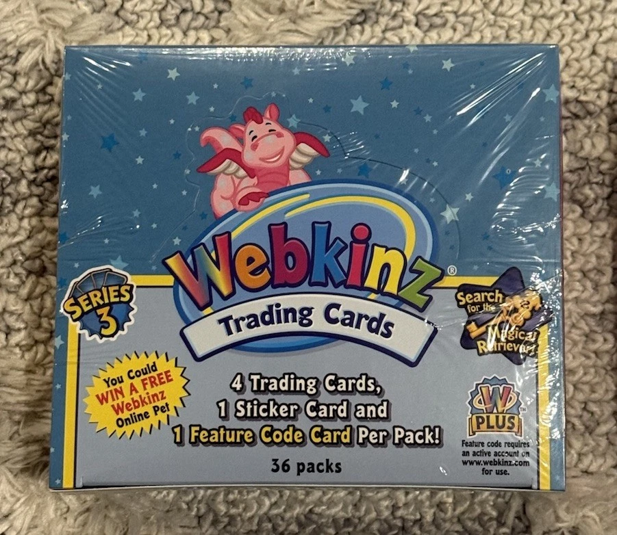 Webkinz Trading Card Game Series 2 and 3 Sealed Booster Box new TCG - Image 2 of 4