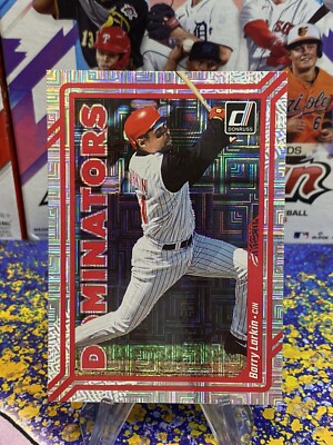 2023 Donruss Dominators Vector #D6 Barry Larkin MLB Cincinnati Reds