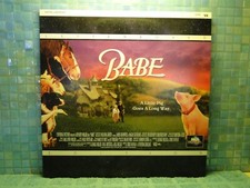 Babe A Little Pig Goes A Long Way Laserdisc -EXTRA LDs SHIP FREE
