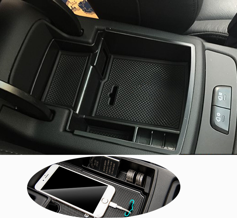 Drop-in Armrest Organizer Tray For Audi Q5 2009-2017 – Center Console Storage Box