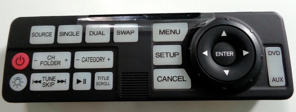 OEM 2011-2016 Honda Odyssey Elite Car Rear DVD Entertainment System Remote - Image 2 of 3