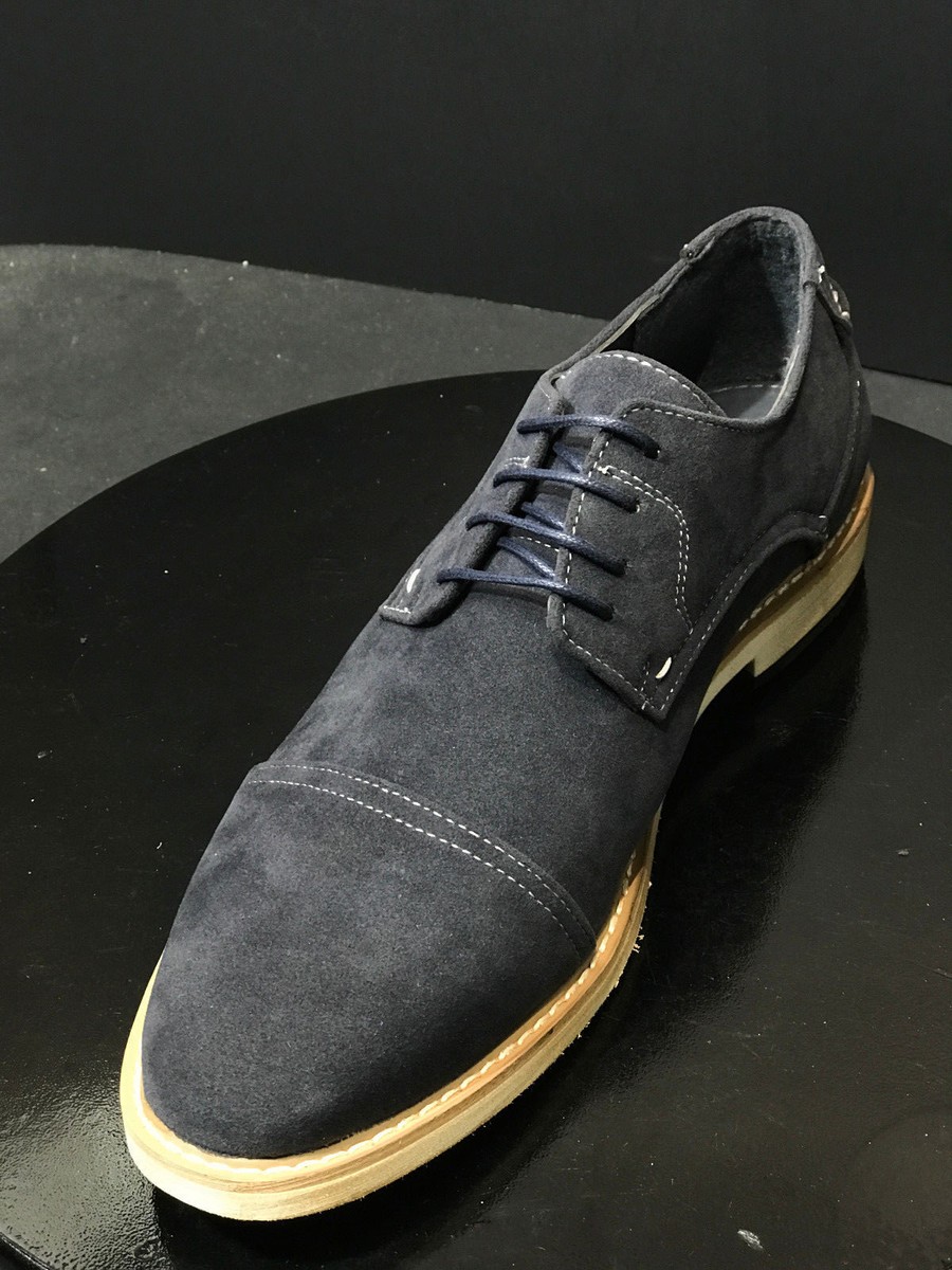 NEW CUBAVERA CUCAP CAP TOE DRESS MENS NAVY COLOR SHOES SIZE  display picture 2