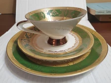 Vintage Winterling Musterling Bavaria porcelain 3 piece set 