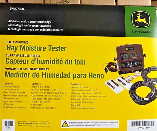 John Deere Advanced Baler Mounted Hay Moisture Tester SW007360 (BH-2 ...