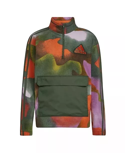 Adidas cozy clearance half zip hoodie