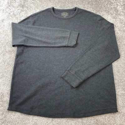 Sonoma Thermal Crew Waffle Knit Shirt Men's XXL 2XL Long Sleeve