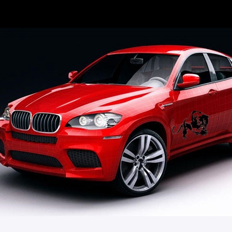 2X Car Sticker Cool Decals Vinyl Auto Tuning Styling Black Z5N27767 eBay