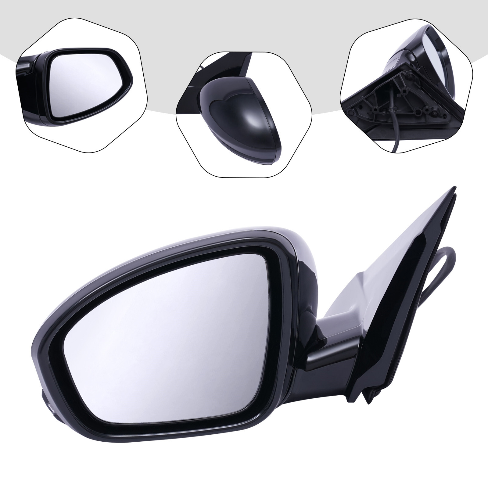 2019-2021 Nissan Altima Left Driver Side Front Mirror Replacement New