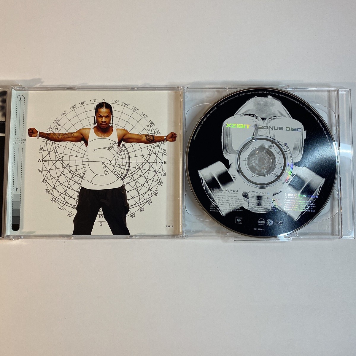 Man Vs Machine [PA] Xzibit (CD, 2002, Loud) Rap Dr Dre Nate