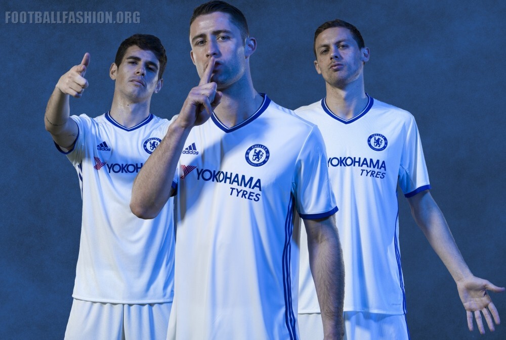 Adidas Chelsea FC Nemanja Matić#21 2016/2017 Third 3rd Soccer