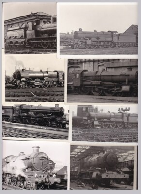 Eisenbahn BR ex GWR Loks FOTOS 1950/60er Jahre - einzeln verkauft - 100 Stück