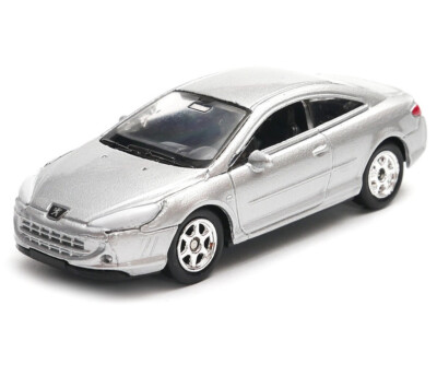 Welly Peugeot Coupe 407 Silver 1:60 1:64 Scales 3 Inch Diecast Car