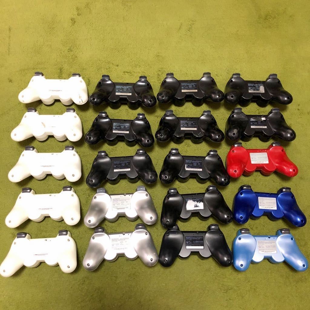 Sony PS3 DualShock 3 Controller Junk Lot of 20 For Parts Repair