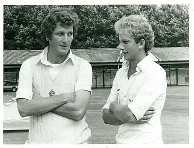 [CRICKET] England Captains Willis & Gower - Photo