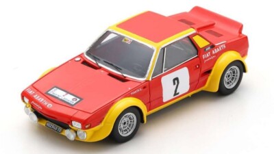 Modellauto Auto Maßstab 1:43 Spark Modell Fiat X 19 N.2 Rally Di Sicilia 1974 G.