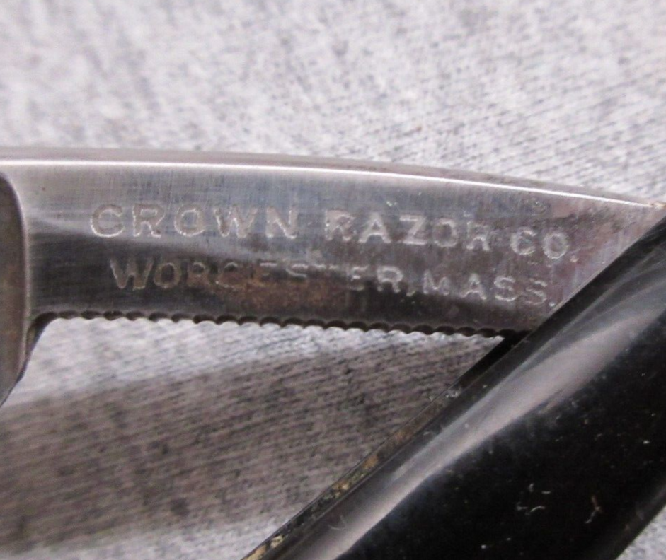 vintage KABAR Union Cutlery Co & Crown Razor straight razors 11/16 & 3