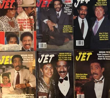 Richard Pryor JET Magazine Lot of 7 Comedian Movie Star 1981 - 1995
