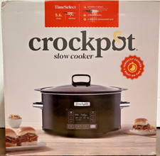 Crockpot TimeSelect 5.6L Digital Slow Cooker CSC093 **BRAND NEW**