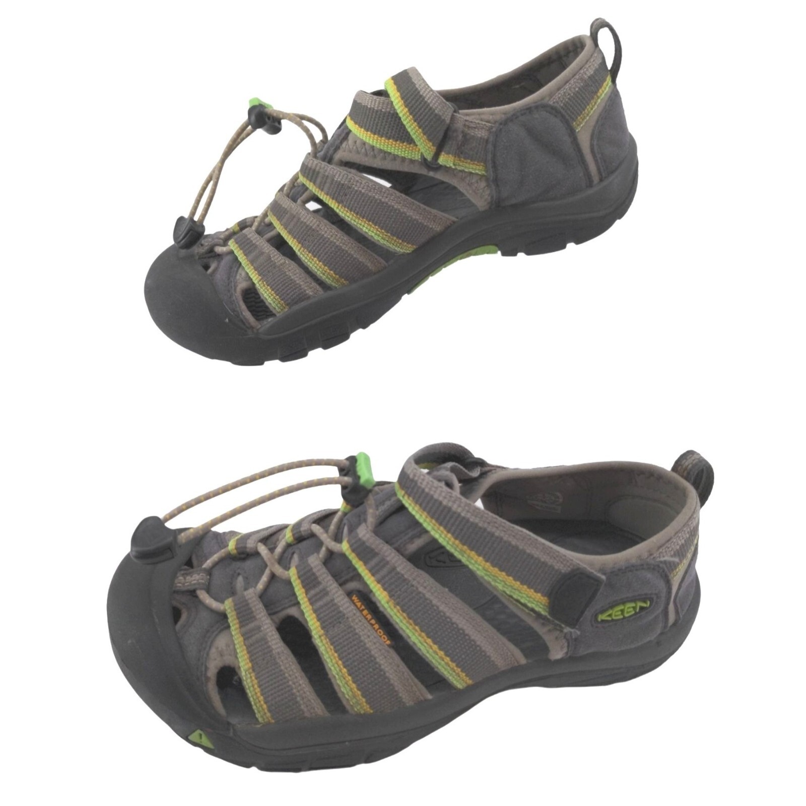 Keen Sandalo sportivo grande bambino 4 donna 6 scarpe acqua Newport H2 grigio verde