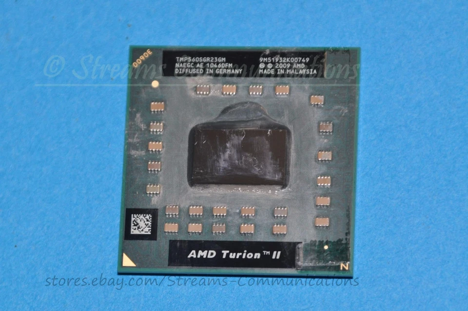 AMD Turion II Duo Core P560 TMP560SGR23GM Laptop CPU Processor Socket S1 2.5GHz - Image 4 of 4