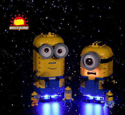 Brick Shine-LED Light Kit for Lego Minions and their Lair 75551