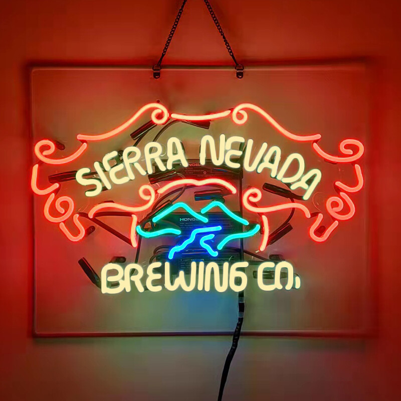 Sierra Nevada Brewing Beer Neon Sign 19x15 Lamp Beer Bar Cave Wall