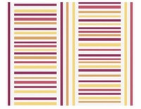 A.S. CréAtion Tapete Vlies Esprit 1419-27 Gelb Orange Lila Stylisch Streifen