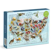 USA State Birds 1000 Piece Jigsaw Puzzle Galison New