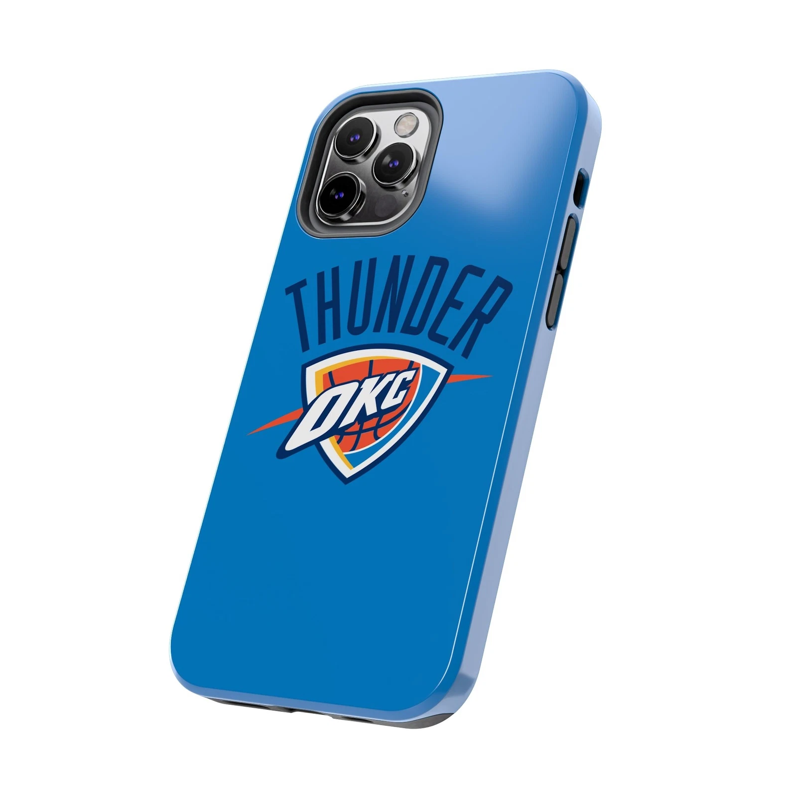 OKC Thunder Tough Phone Case, NBA Finals Playoffs, iPhone Samsung - Basketball