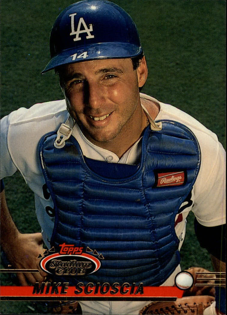1993 Stadium Club #46 Mike Scioscia - NM