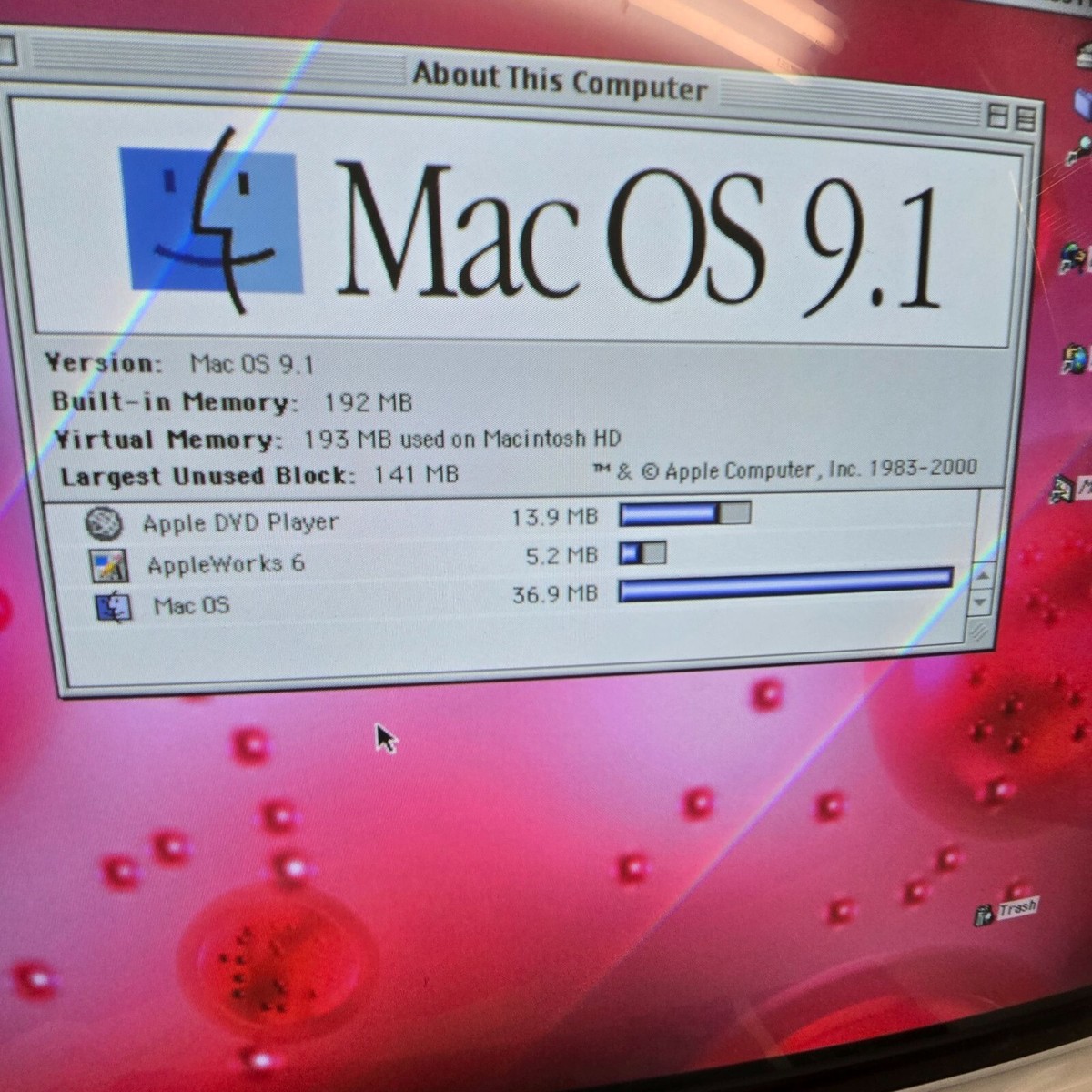 VTG Apple iMac G3 DV 1999 Computer Graphite W/ Keyboard & Mouse