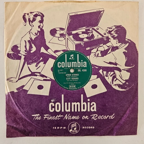 Cliff Richard Living Doll Rare UK 78 RPM  Columbia DB. 4306