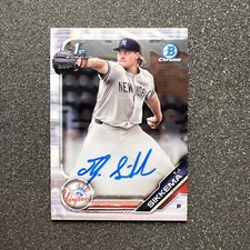 2019 Bowman Chrome TJ SIKKEMA #CDA-TJS Rookie AUTO - NEW YORK YANKEES - B