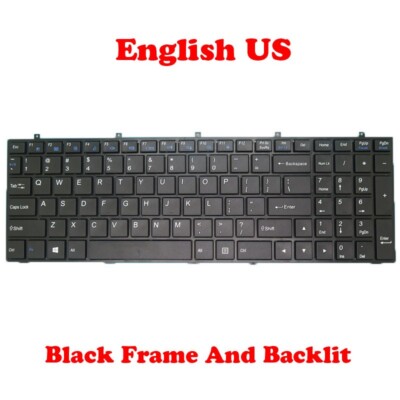 OEM Backlit US Keyboard For CLEVO W350ETQ W350SKQ W350SSQ W350STQ W355SDQ W355ST