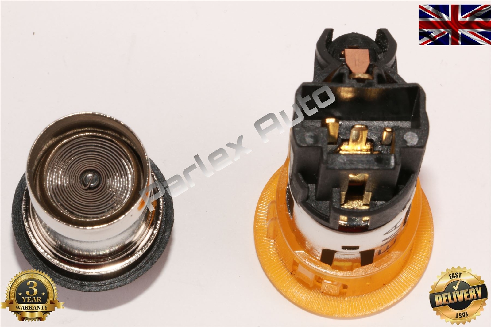 Orange Cigarette Lighter & Housing for Peugeot Partner Citroen Berlingo