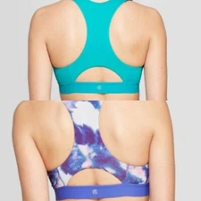 Women's Power Core Compression Medium Support Sports Bra - C9 Champion-NWT