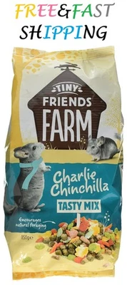 Supreme Petfoods Tiny Friends Farm Charlie Chinchilla Tasty Mix 850g may vary