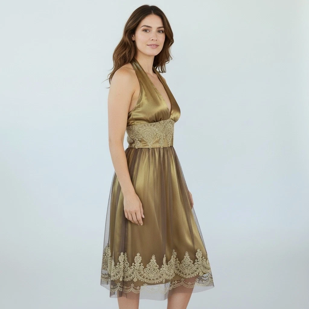 Adrianna Papell Gold Dresses for Women for sale - eBay