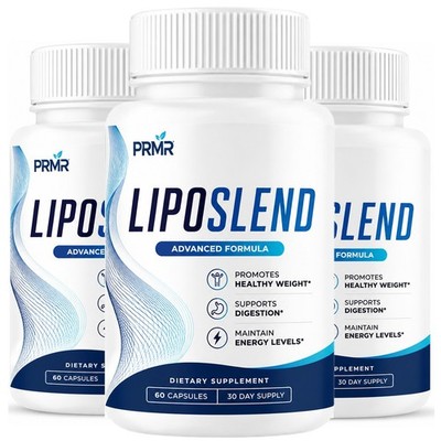 Lipo Slend Premium Weight Management Supplement Support Metabolism 180 Capsules