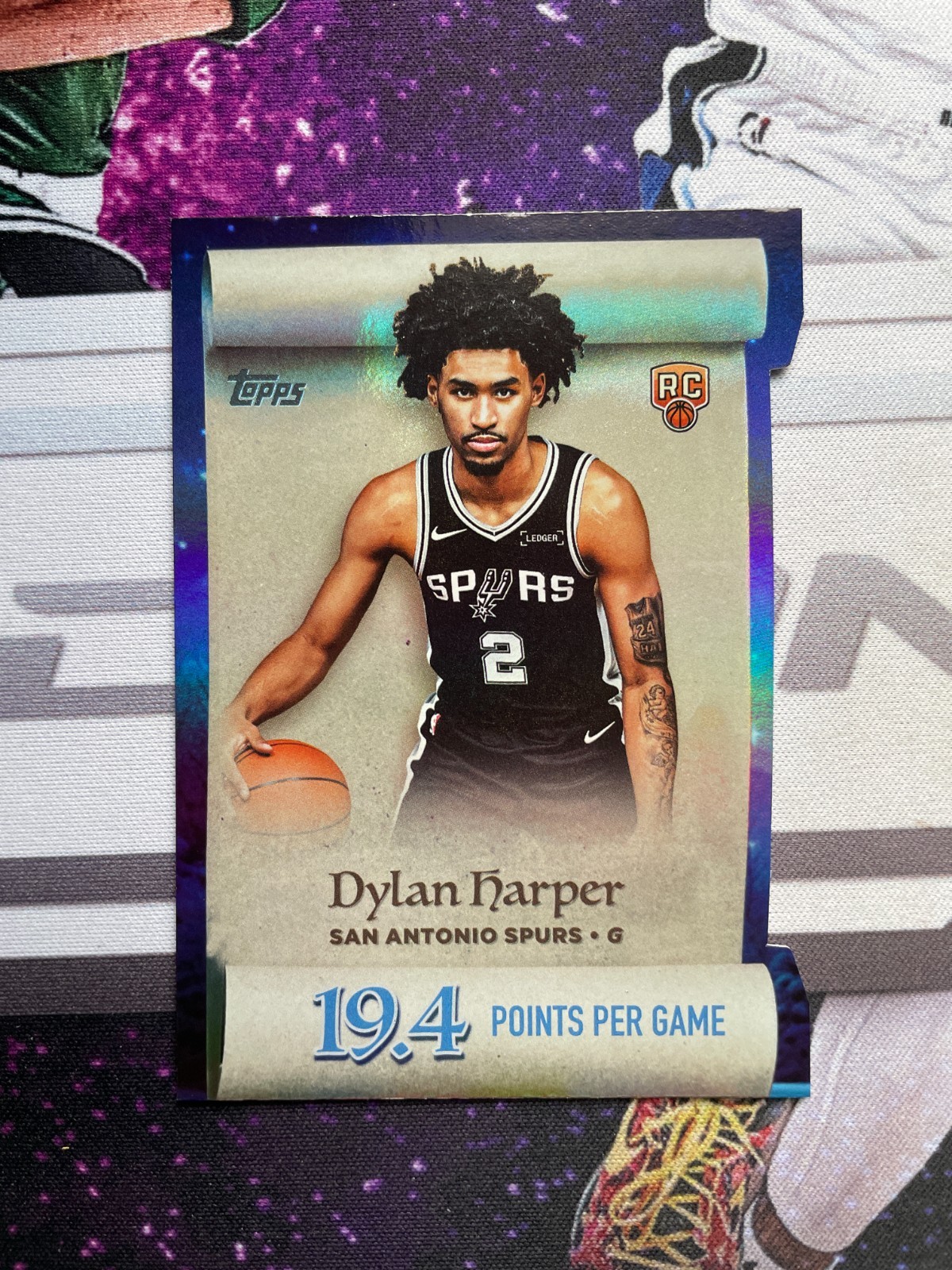 2025-26 Topps Holiday Dylan Harper Making the Nice List Rookie RC #ML-2 Spurs