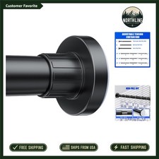 32-80 Inch Heavy Duty Shower Curtain Rod - Rustproof Adjustable, Quick Install