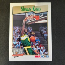 1991-92 NBA Hoops - Supreme Court Shawn Kemp #497