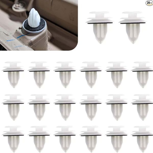 20PCS Door Trim Panel Retainer Clips, OEM#90467-A0005 Door Panel C Size: 20pcs