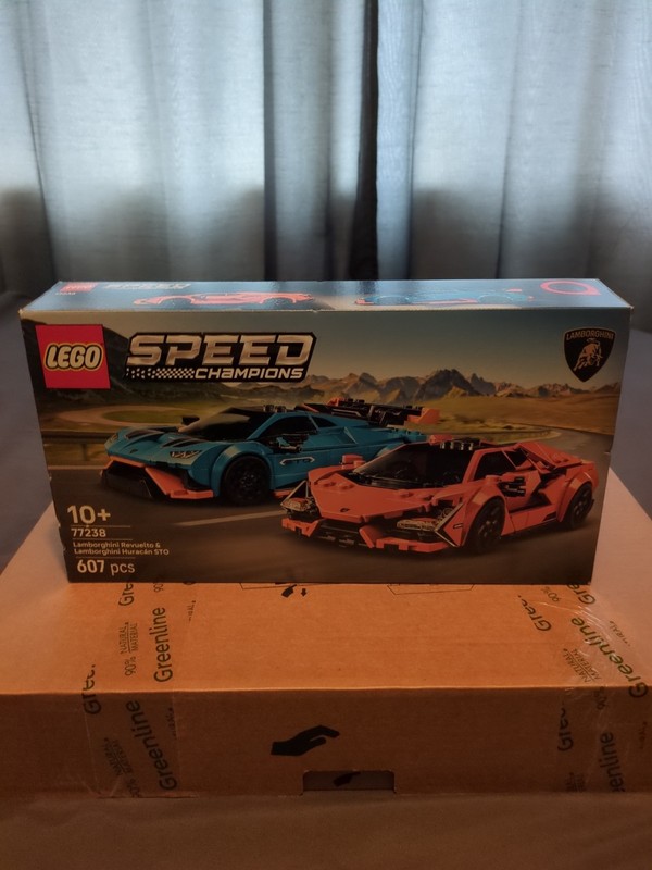 LEGO Speed Champions Lamborghini Revuelto Huracán STO 77238