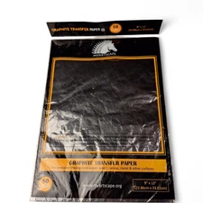 Graphite Transfer Paper 50 Sheets 9"x13" Myartscape Tracing *Package Damage Read