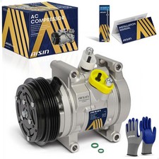 Aisin Accgm-00849 Ac Compressor With Clutch For Chevrolet Spark 2011 2012 1.2l