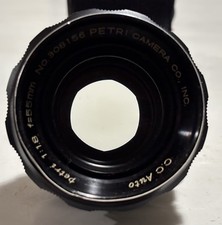 Petri C.C Auto 1:1.8 55mm Lens with Lens Cap
